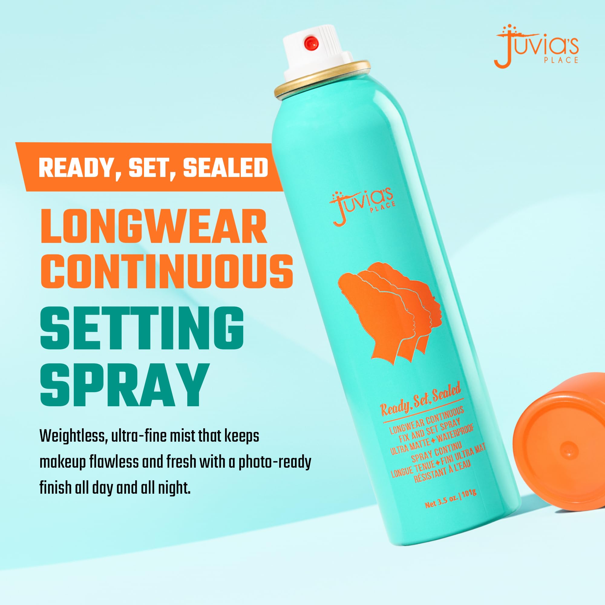 Juvia's Place Ready Set Sealed Ultra Matte Setting Spray