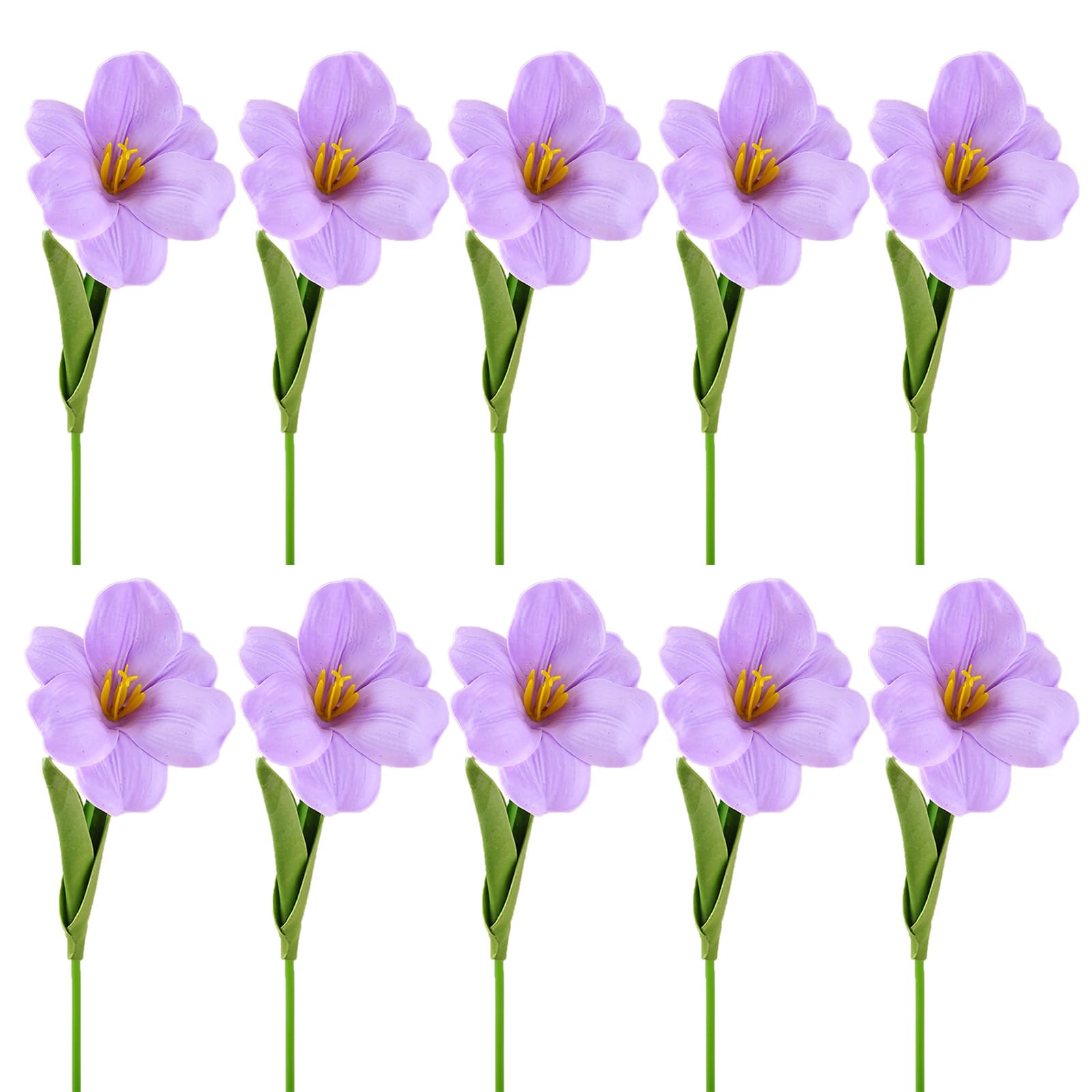 Tsophreniq J 10Pcs Artificial Flower Bouquets Realistic Simulation Flower Branch For Wedding Decoration, Kitchen Garden Decoration Arrangements