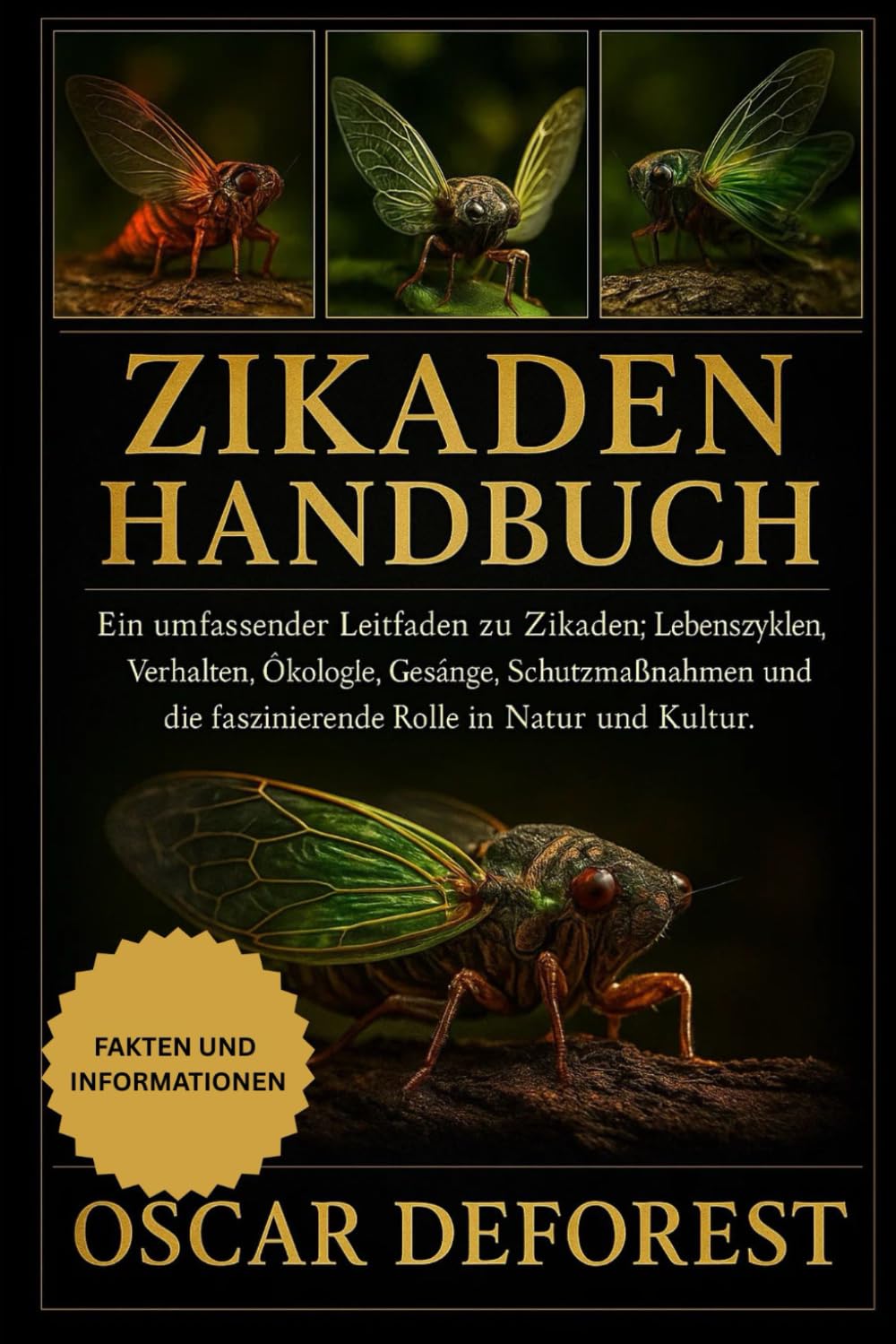 Zikadenhandbuch: Ein umfassender Leitfaden zu Zikaden: Lebenszyklen, Verhalten, Ökologie, Gesänge, Schutzmaßnahmen und die faszinierende Rolle in Natur und Kultur.