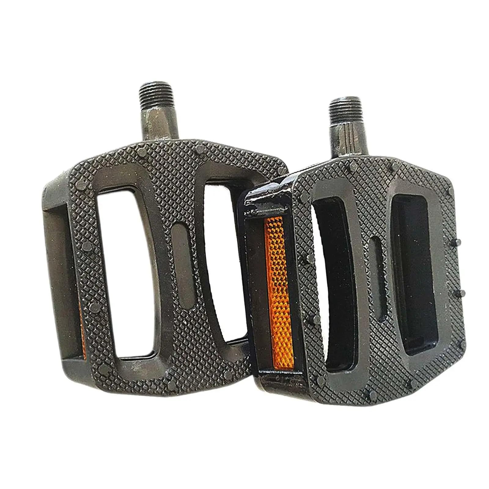 JIASHUNHE Bike Pedals Bicycle Pedal MTB Pedals Lightweight Anti Skid Professional Platform Bike Flat For Road