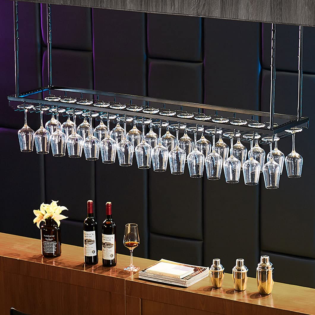 Étagère de décoration réglable pour créer une ambiance bar de salon