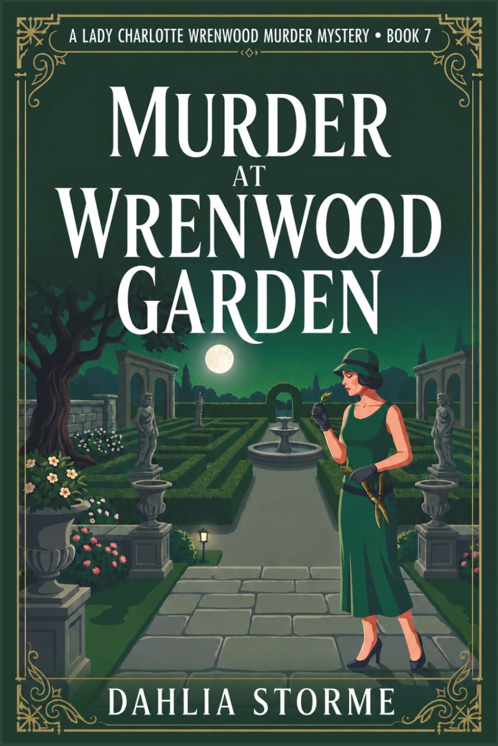 MURDER AT WRENWOOD GARDEN: A 1920s Historical Cozy Mystery (Lady Charlotte Wrenwood Murder Mysteries)