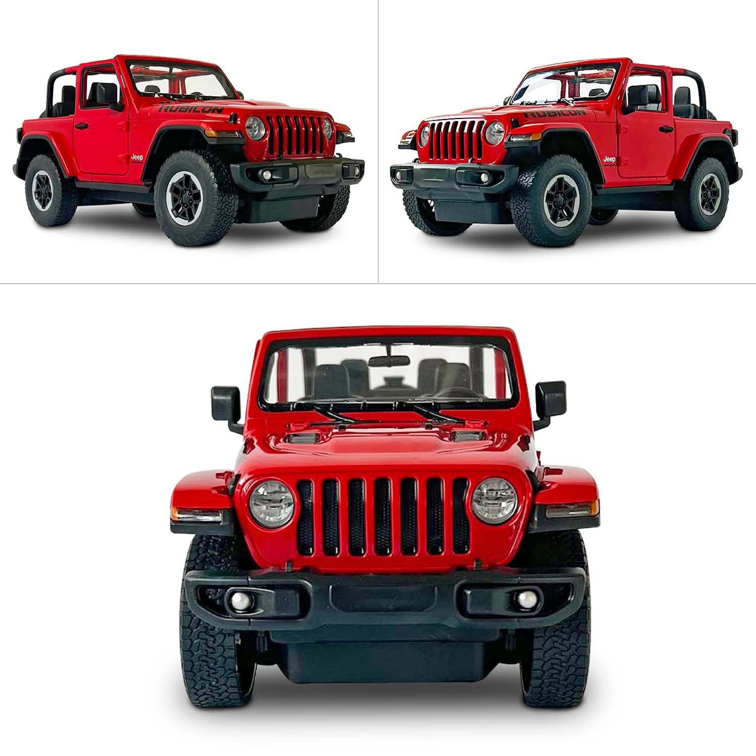 Mondo Motocyk, JEEP WRANGLER JL, model w skali 1:14, prędkość do 10 km/h, zabawka dla dzieci 63607