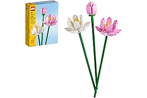 LEGO Lotuses Artificial Flower Valentine's Day Set