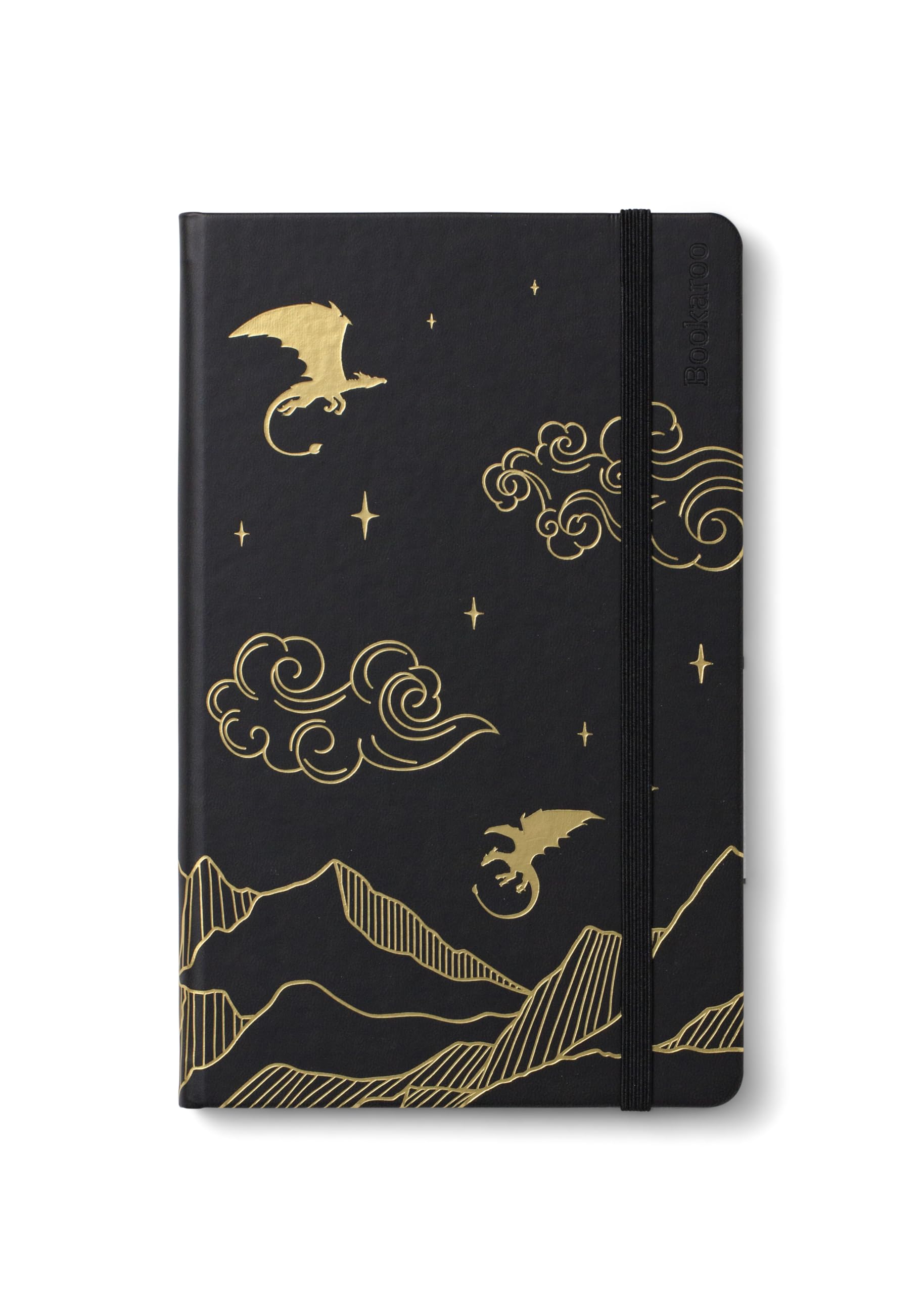 IF Bookaroo Notebook A5 Journal - Dragon, 192 Pages, Faux leather