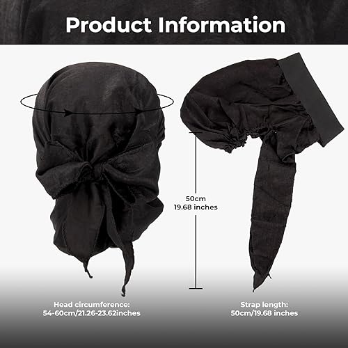 Miniatura 6 de FADACHY Gorros de cáncer para mujeres, turbantes de quimioterapia, bufanda para la cabeza para pacientes con pérdida de cabello, quimioterapia