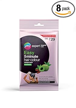Godrej Expert Easy 5 Minute Hair Colour Sachet ? Burgundy, 20ml