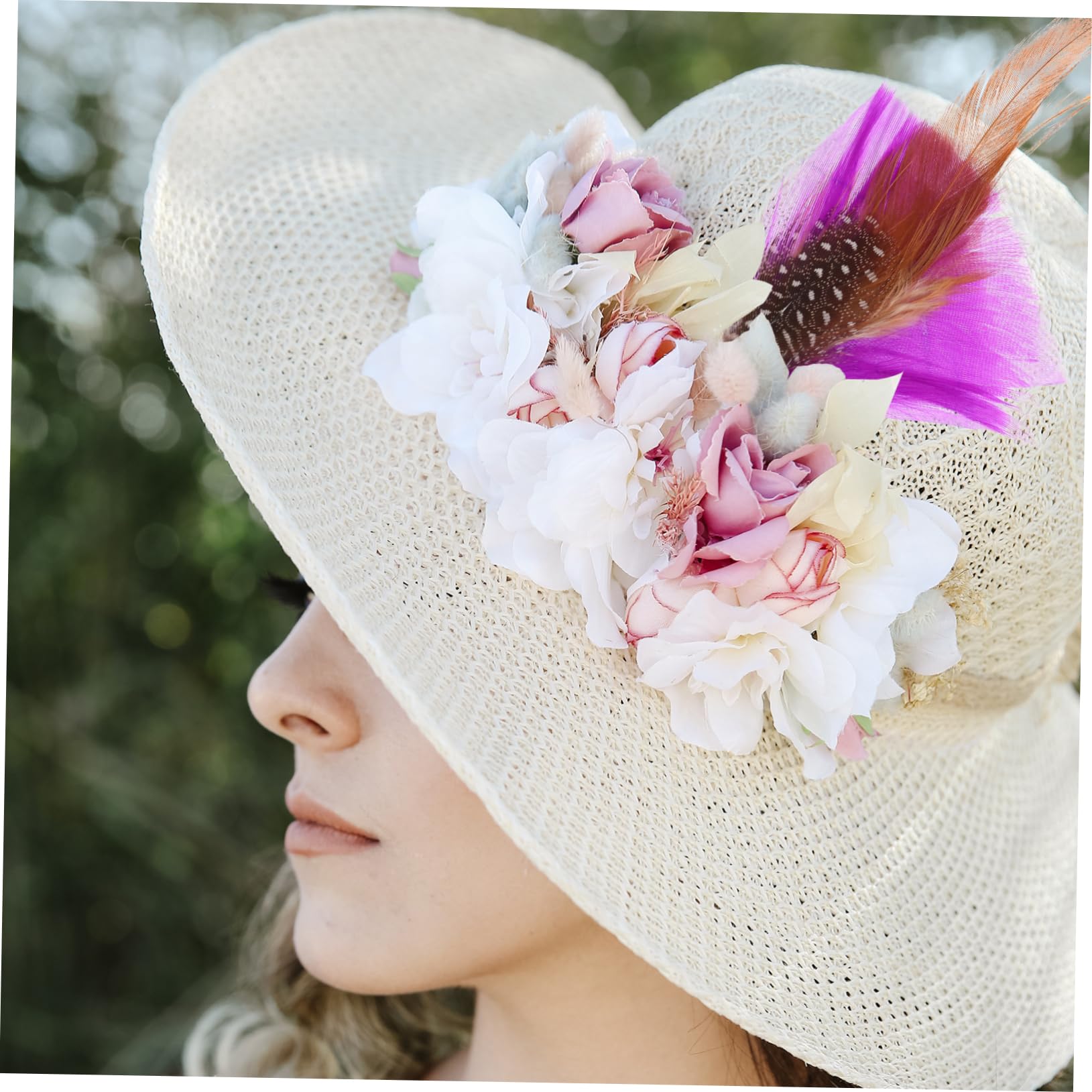 DEARMAMY 56piezas Decoraciones De Sombreros De Para Fiestas y Eventos Accesorios De Adorno Para Sombreros Ropa y Arte Pared