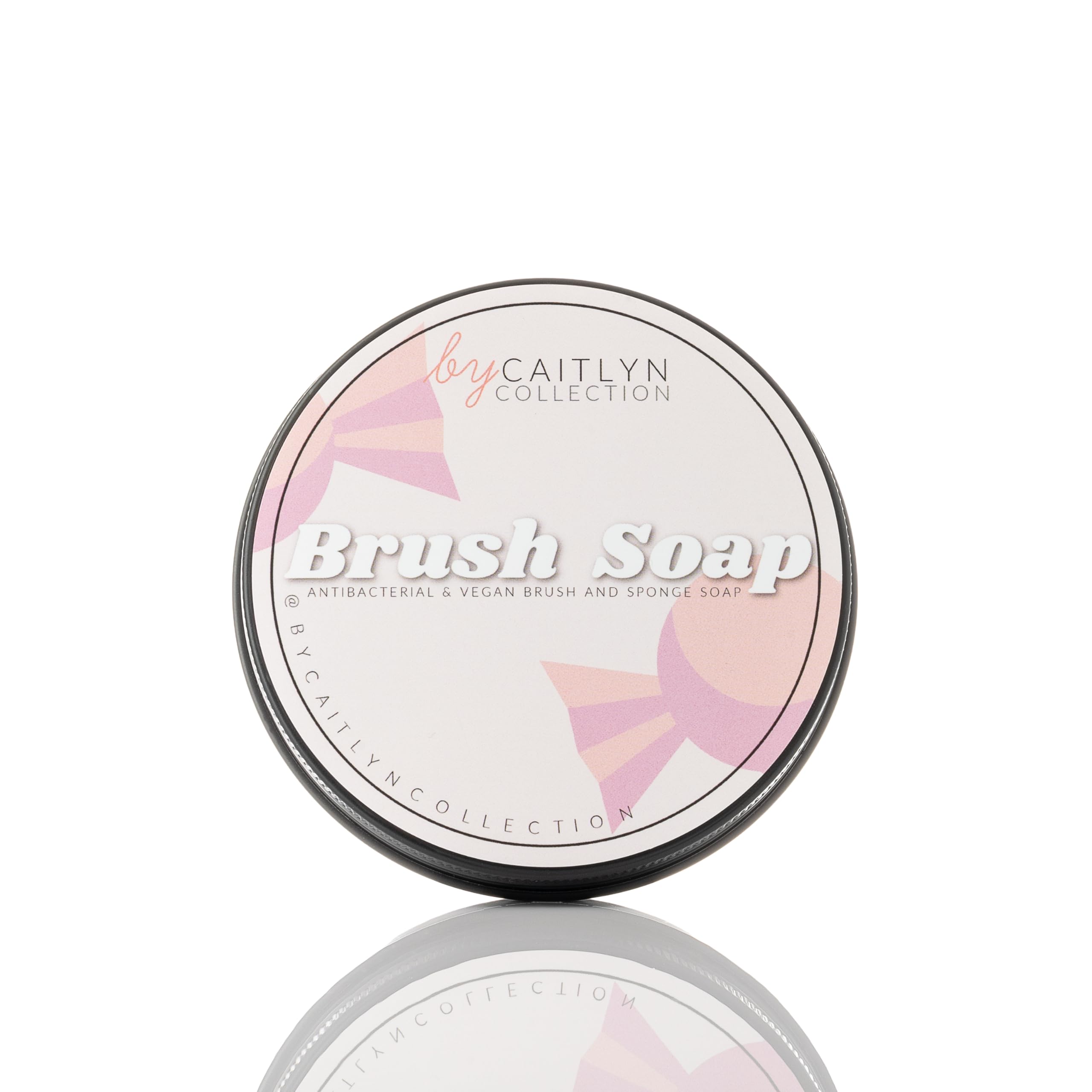 By Caitlyn Antibacterial Brush & Sponge Soap (Candy Scent), Deep Clean Makeup Brush & Sponge Cleaner, Gentle