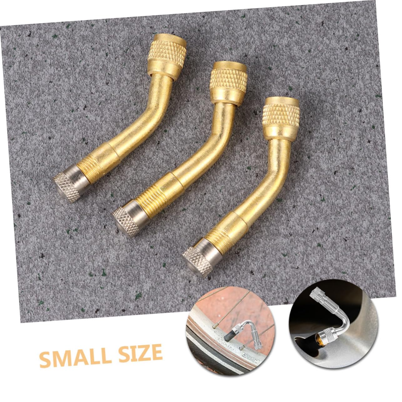 MAGICLULU 4 Set Prolunga Valvole Pneumatici Adattatori Per Valvole Auto E Estensori Per Gonfiaggio Facile E Veloce Con Accessori Resistente Pneumatici Tubeless E Non 6 Pezzi*4