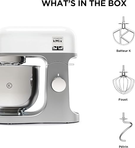 Robot pâtissier KENWOOD KMX750WH Blanc 1000 W 5 L - 8