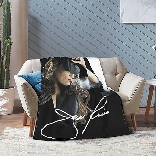 Miniatura 6 de GJRESOU Manta Jenni Singer Rivera de franela suave para sofá, dormitorio, decoración del hogar, mantas de regalo para todas las estaciones, 60 x 50
