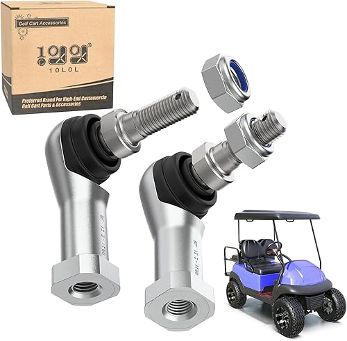 10L0L Kit de extremo de barra de acoplamiento de rótula para Club Car Precedent 2004-up, OEM # 102022601, 102288301