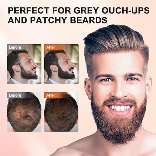 Miniatura 5 de Acosexy Polvo de retoque de raíz, polvo de sombra de línea capilar para cubrir instantáneamente las raíces, polvo de línea capilar para mujeres,