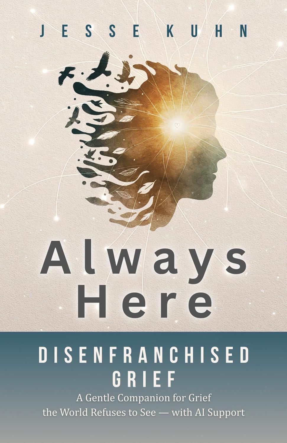 Always Here — Disenfranchised Grief: A Gentle Companion for Grief the World Refuses to See — with AI Support      Paperback – October 7, 2025