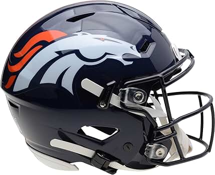 Riddell NFLデンバーブロンコスAuthenticアメフトヘルメット Amazon.com : Riddell NFL Denver Broncos Speedflex Authentic