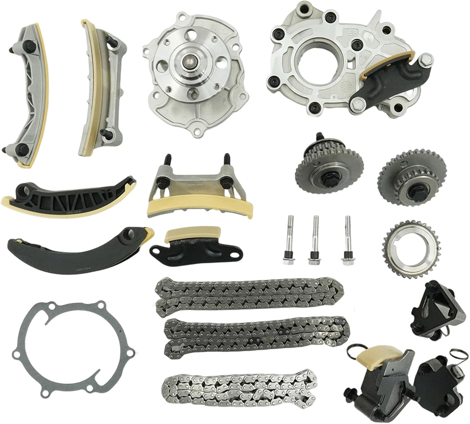 WELLBOX Timing Chain Kit with Water and Oil Pump