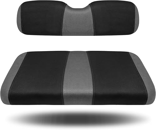 Miniatura 68 de Juego de fundas de asiento de carrito de golf, fundas para asientos delanteros de carrito de golf, ajuste para Club Car Precedent OEM, cojín