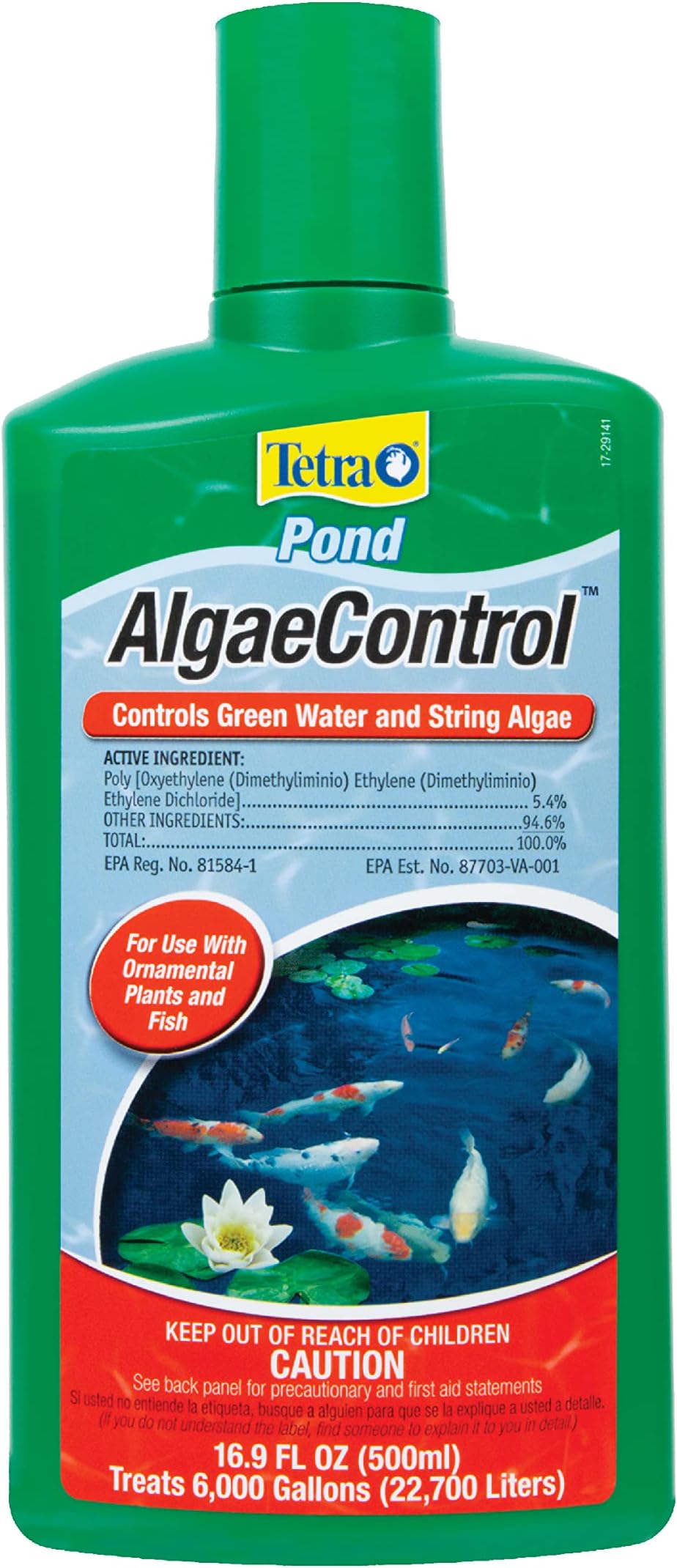 Pond AlgaeControl 16.9 Ounces, Controls Green Water And String Algae In Ponds (77187)