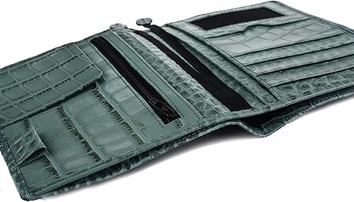 Miniatura 10 de Funda de cuero genuino para planificador A6 con ranuras para tarjetas, bolsillos con cremallera, funda organizadora personal, compatible con la