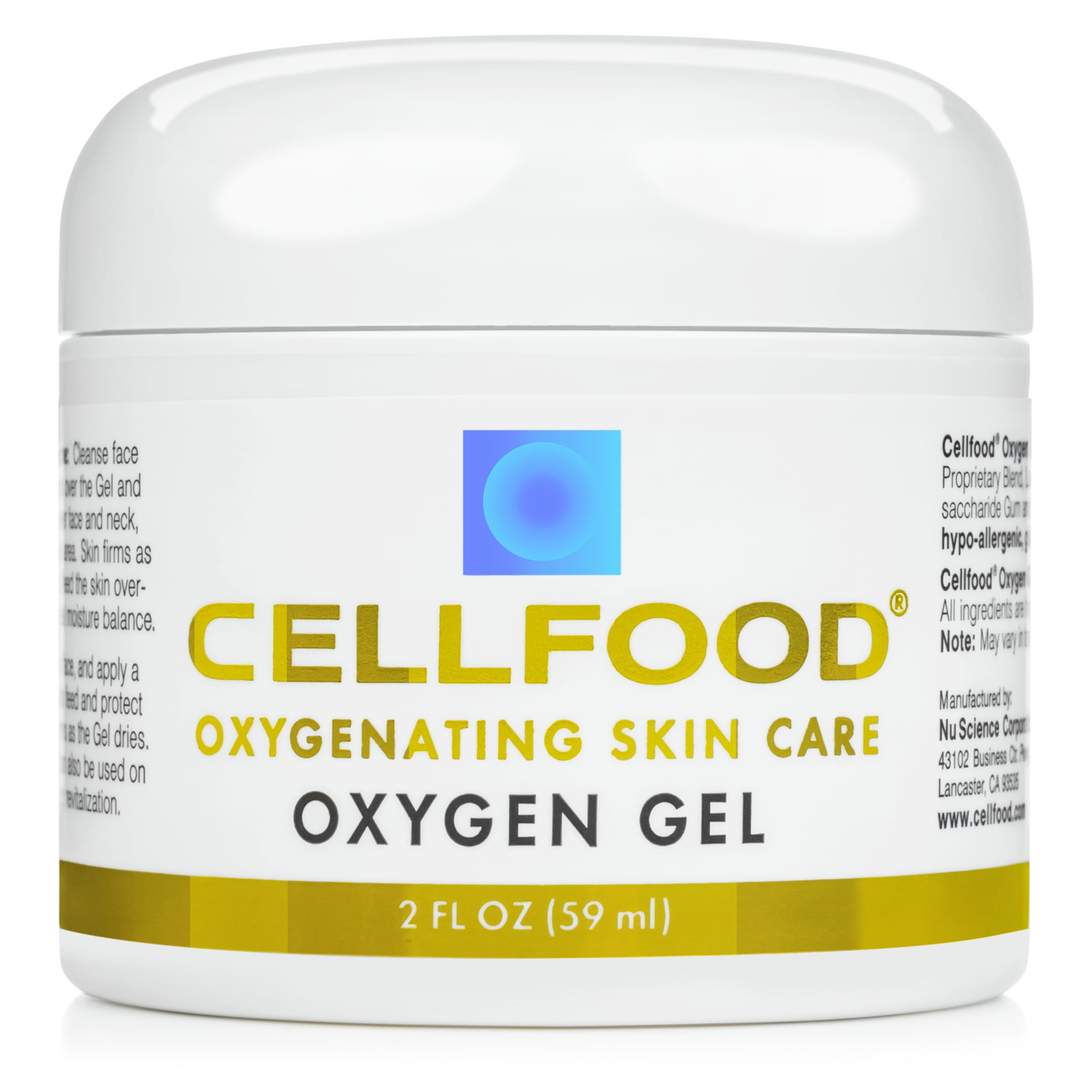 Lumina Health - Cell Food Oxygen Gel Oxygenating Skin Care 2 Oz. 55982
