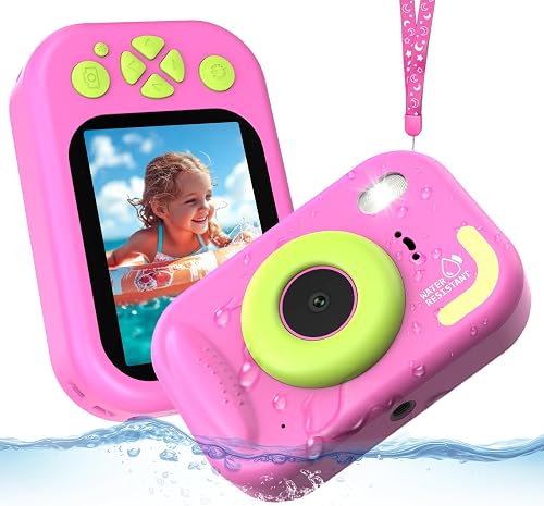 Appareil Photo Étanche Enfant 48MP Ushining