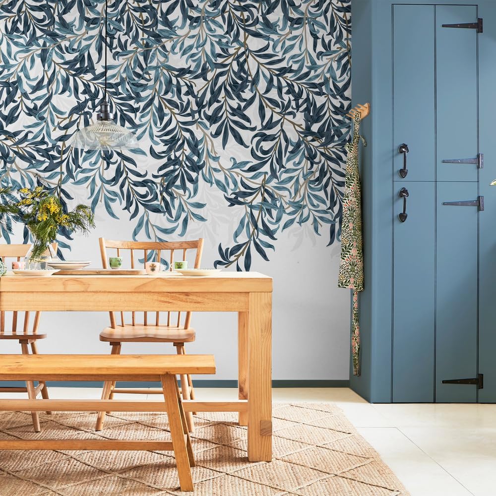 William Morris At Home Blue Willow Bough Fixed Size Mural |