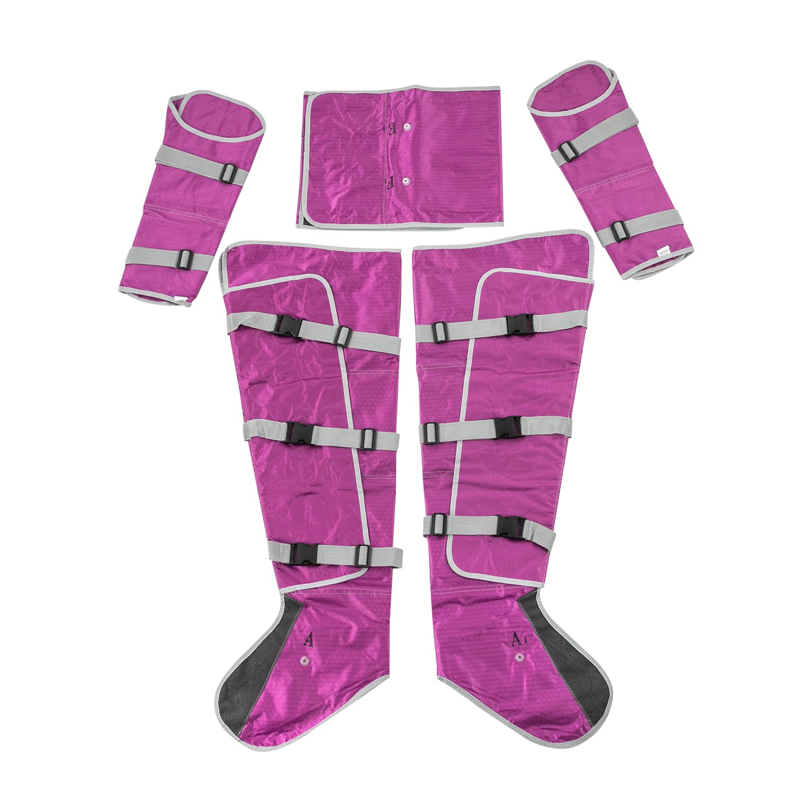 Schlankheitsanzug Körperschlankheitsanzug mit Luftdruck Sauna Weste Korsett Taille Trainer Body Top SSchlankheits-T-Shirt Kurzarm Trainingszubehör Anzug Bauchkontrolle,Verstellbare Bänder, Rose Farbe