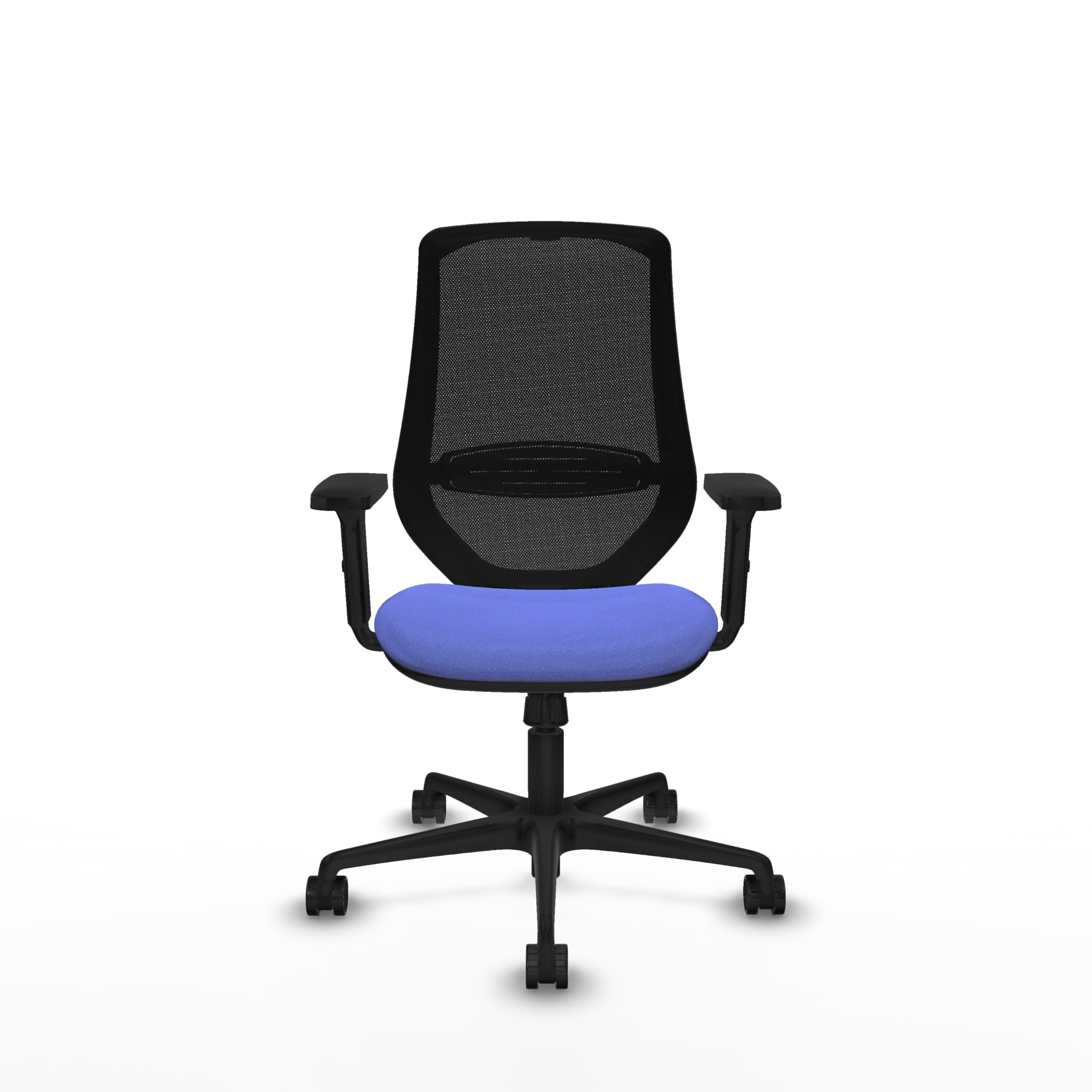 Piqueras y Crespo Mardos: Silla de Laboratorio ergonómica con Respaldo Fijo, Apoyo Lumbar 1D, Brazos 2D, Mecanismo sincro 4 Posiciones, para Uso de 8 Horas y Peso máximo de 120 Kg