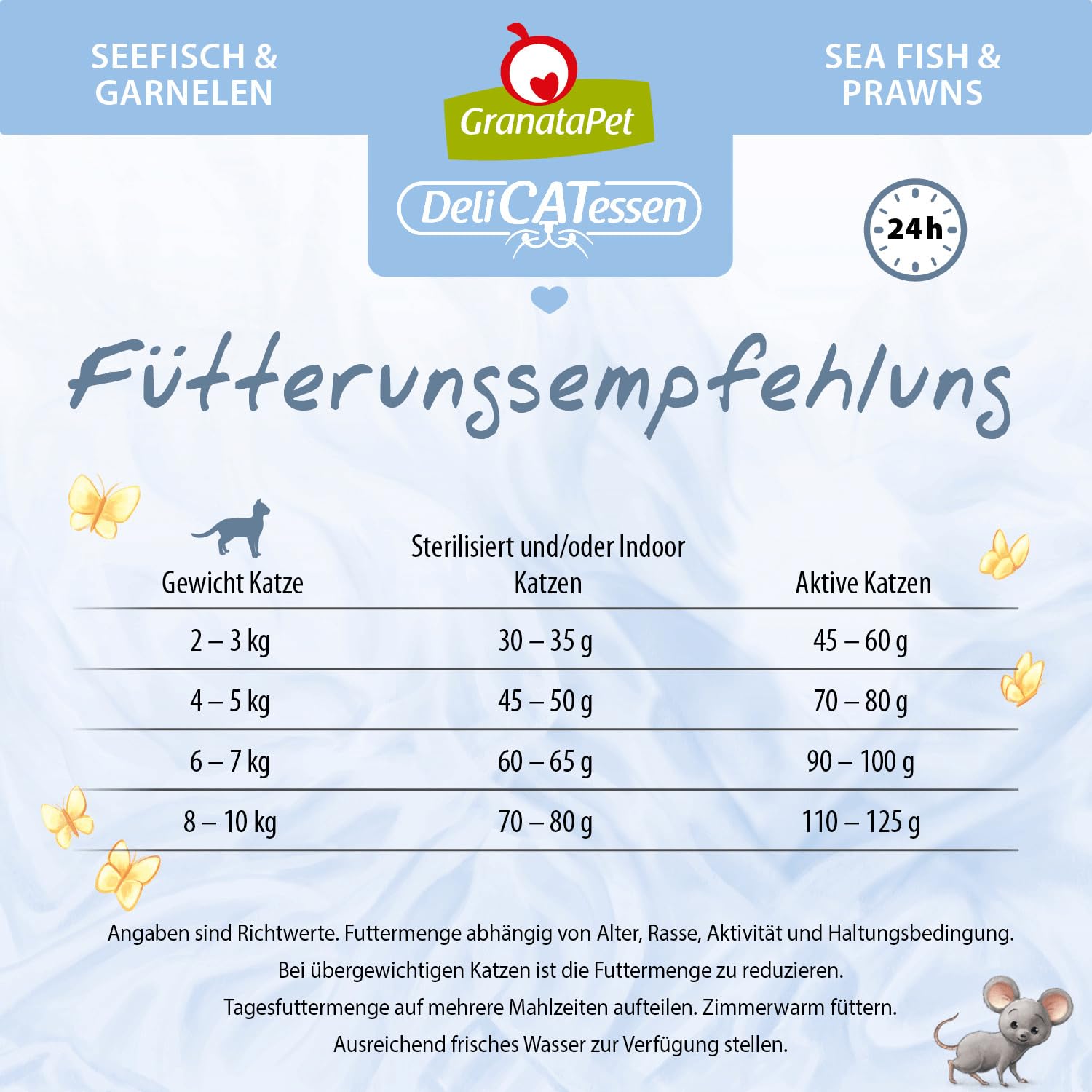 GranataPet Delicatessen Nourriture sèche pour Chats et crevettes de mer savoureuse Nourriture complète sans céréales et sans Sucre 9 kg