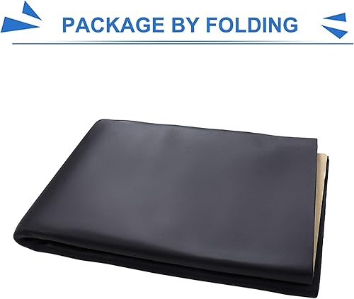 Vista 72 de uxcell 394mil 6.4 sqft almohadilla de estera impermeable para aislamiento del calor, aplicación en silenciador, tubo de escape de autos 40" x 24