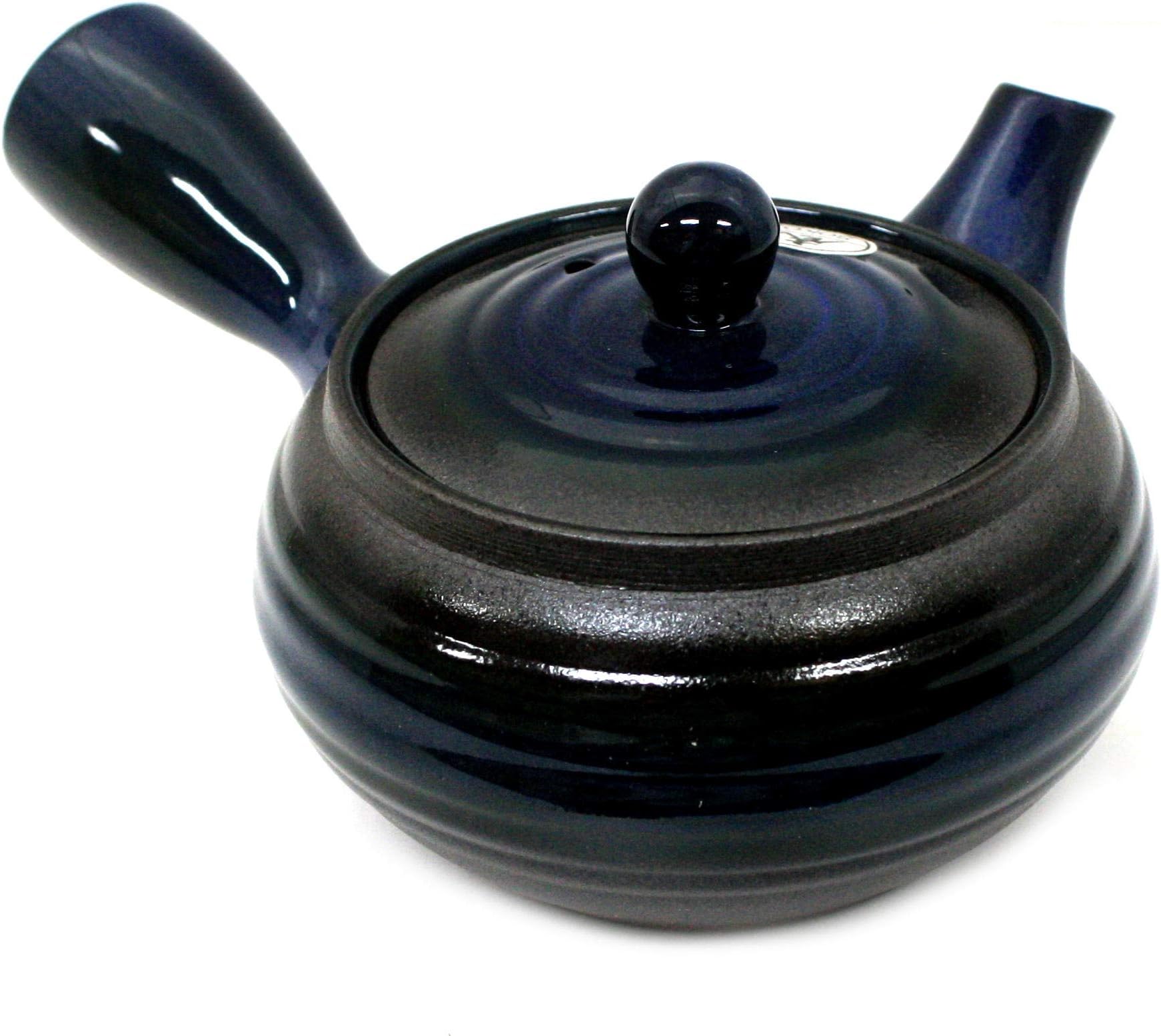 Amazon.co.jp: 萬古焼 花花白万古 急須(茶こし付) 476-30-713 : ホーム&キッチン