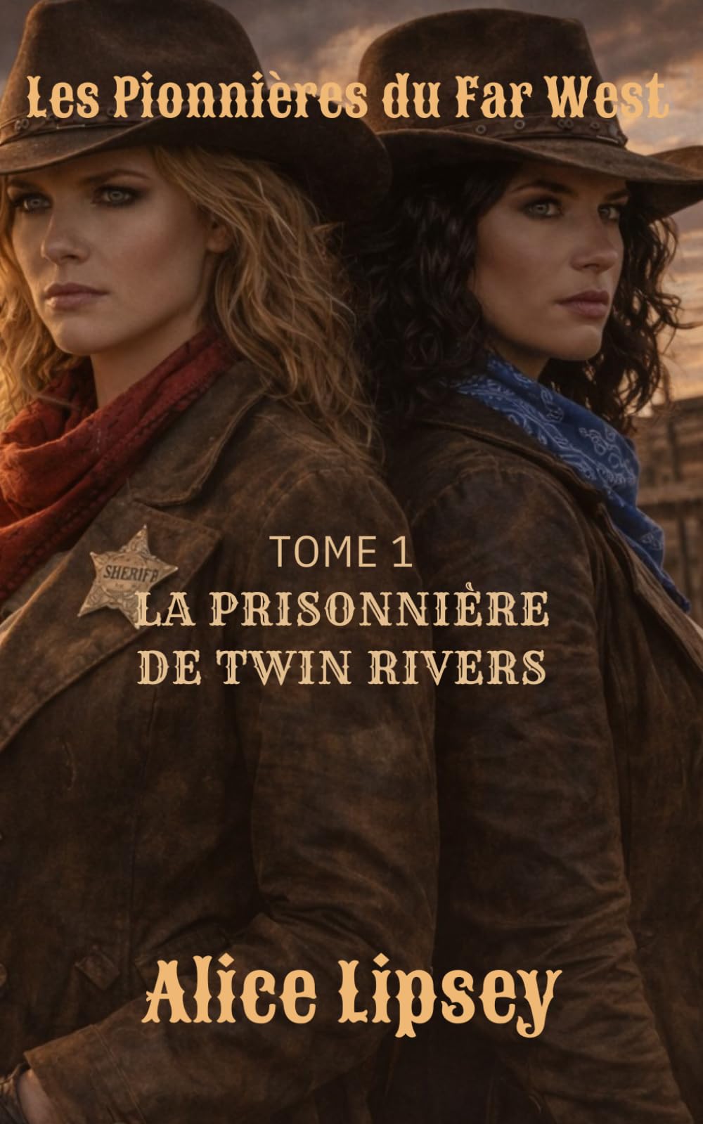 Les pionnières du Far West - Tome 1: La Prisonnière de Twin Rivers