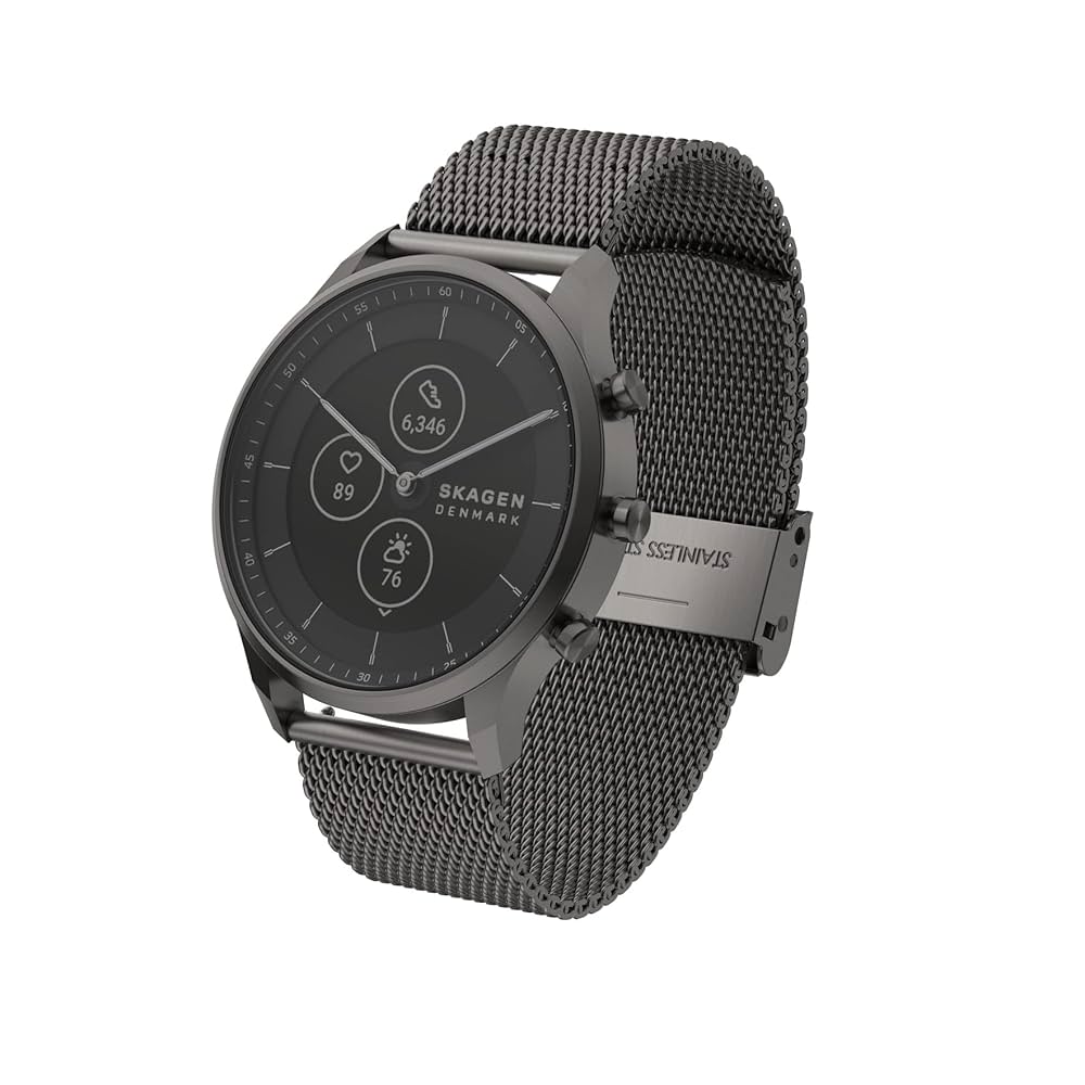その他 SKAGEN - SKAGEN JORN 42MM GEN 6 CHARCOAL STAIN Jorn 42mm Gen 6 Hybrid Smartwatch - Charcoal Stainless Steel