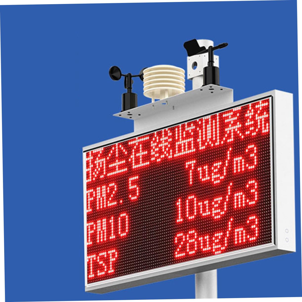 Yardwe Anemometer-Gehäuse Windanzeiger-Teil Windrichtung Anemometer-Abdeckung Windanemometer-Kunststoffschale Outdoor-Gehäuse Zubehör Windfahne Abs Schwarzes