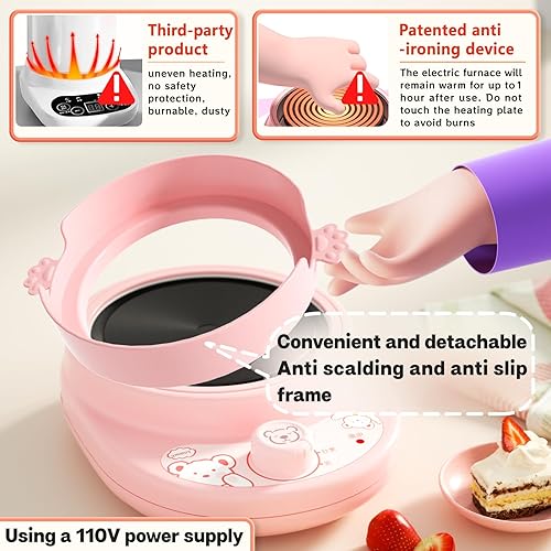 Miniatura 3 de Juegos de cocina para niños, mini herramientas seguras de cocina Montessori, fabricación de alimentos reales para niños de 8 a 12 años, juguetes