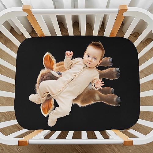 Miniatura 7 de Fitted Crib Sheets Highland Cow Baby Crib Sheets for Boy & Girl Toddler Mattress Sheets 21216473