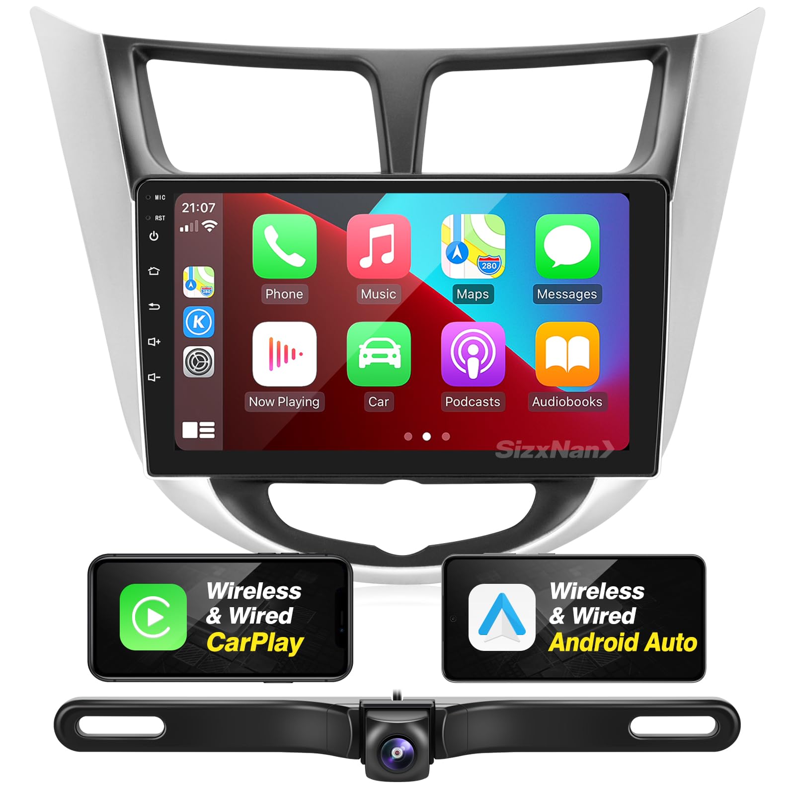 Amazon.com: SizxNanv Android Touch Screen Compatible with Carplay