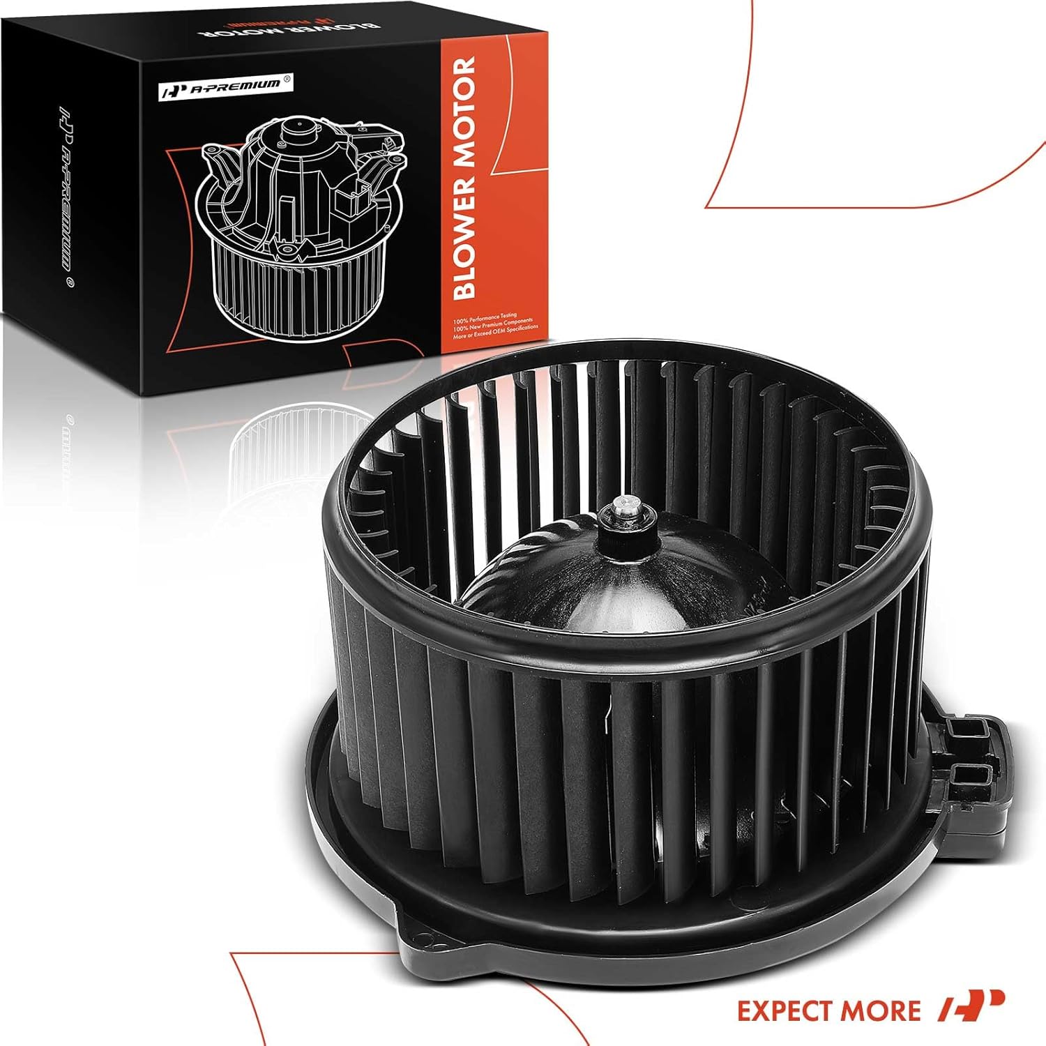 A-Premium Rear HVAC Heater Blower Motor Compatible with Honda Odyssey 2011-2017 & Toyota Sienna 2005-2010 - Replace# 79220TK8A41, 8710308070