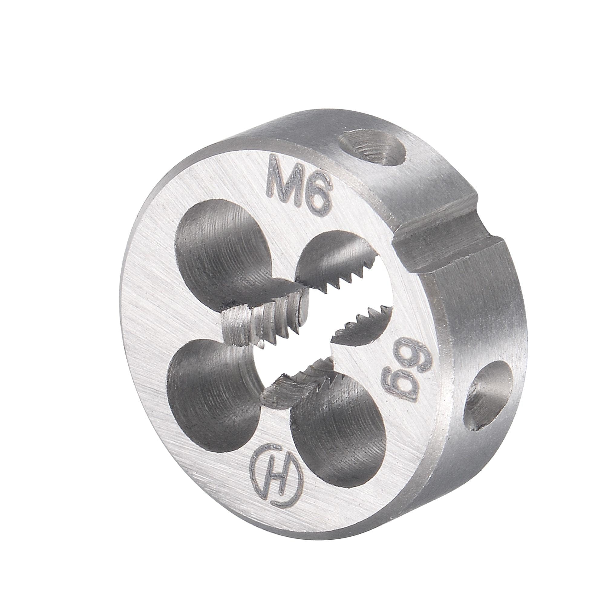 TOP-VIGOR M6 x 1mm Metric Tap and Die Set, Machine Thread Screw Tap with Round Threading Die - Image 4