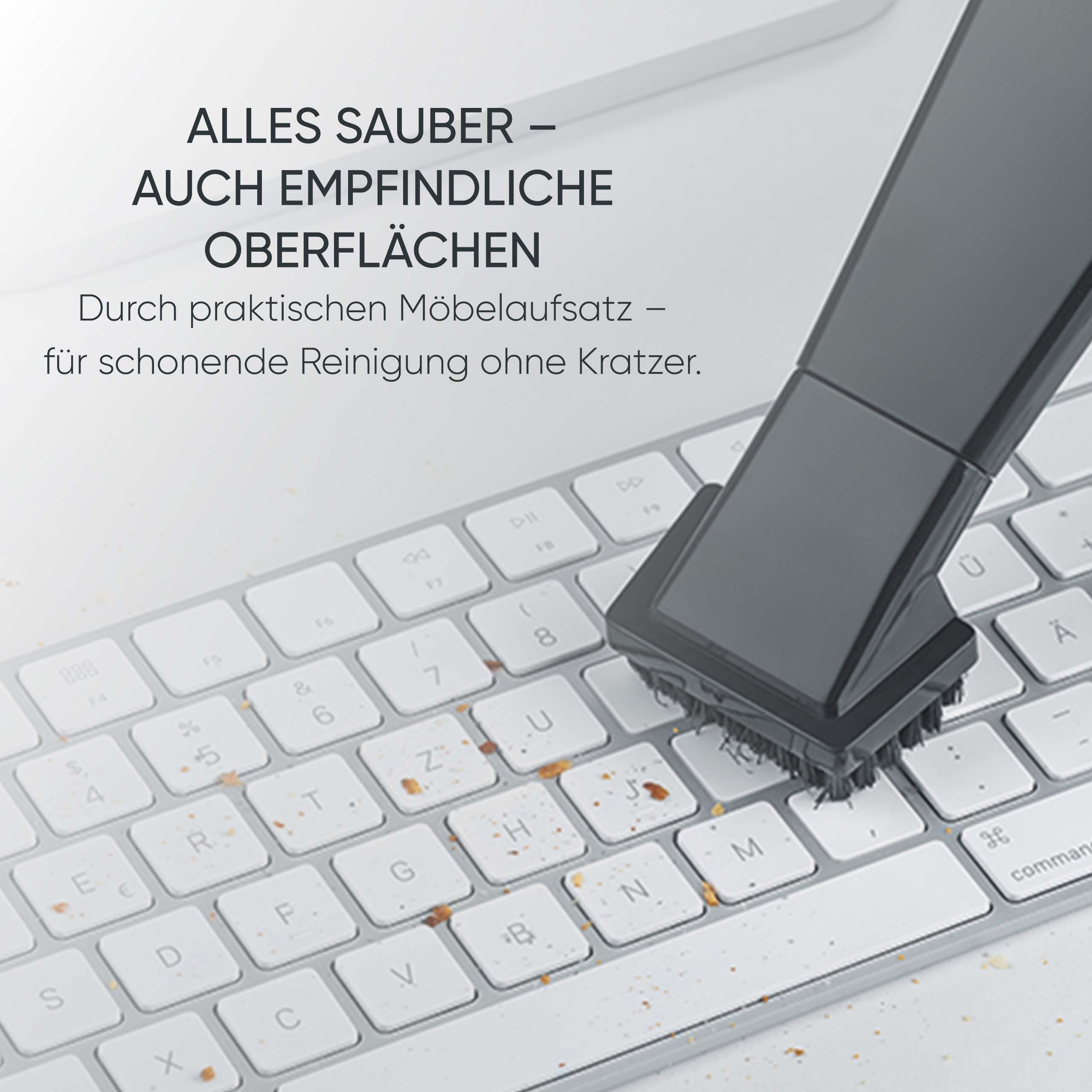 Severin 4-in-1 Akku-Handstaubsauger, kabelloser Nass- & Trockensauger für Autositze, Handsauger für Tierhaare & Flüssigkeiten, bis zu 30 Min Laufzeit im Eco-Mode, weiß-graurot, HV 7146