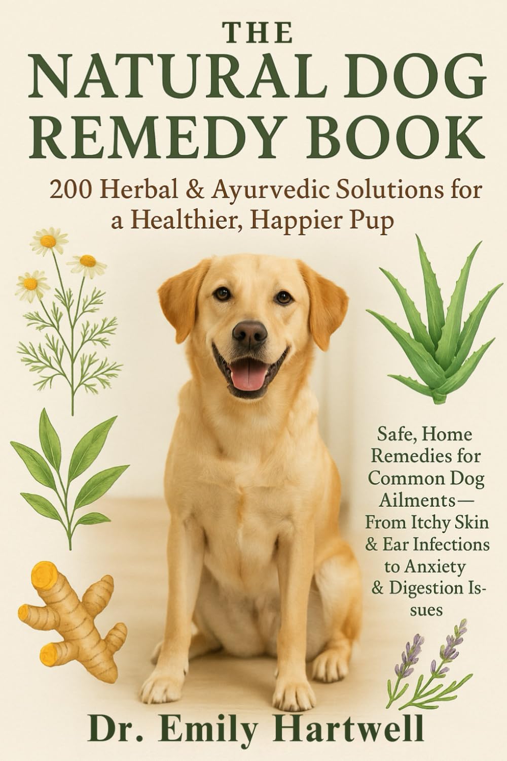 The Natural Dog Remedy Book: 200 Herbal & Ayurvedic Solutions for a Healthier, Happier Pup: Safe Home Remedies for Common Dog Ailments—From Itchy Skin & Ear Infections to Anxiety & Digestion Issues