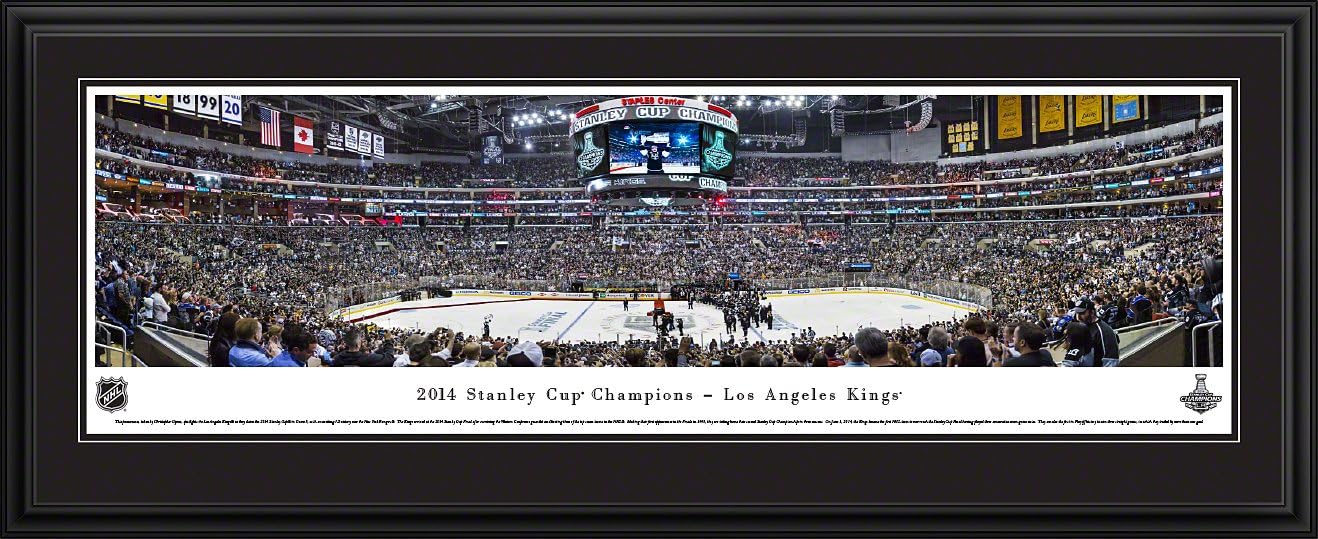 2014 Stanley Cup Champions - Los Angeles Kings - NHL Panoramic Poster and Wall Décor by Blakeway Panoramas
