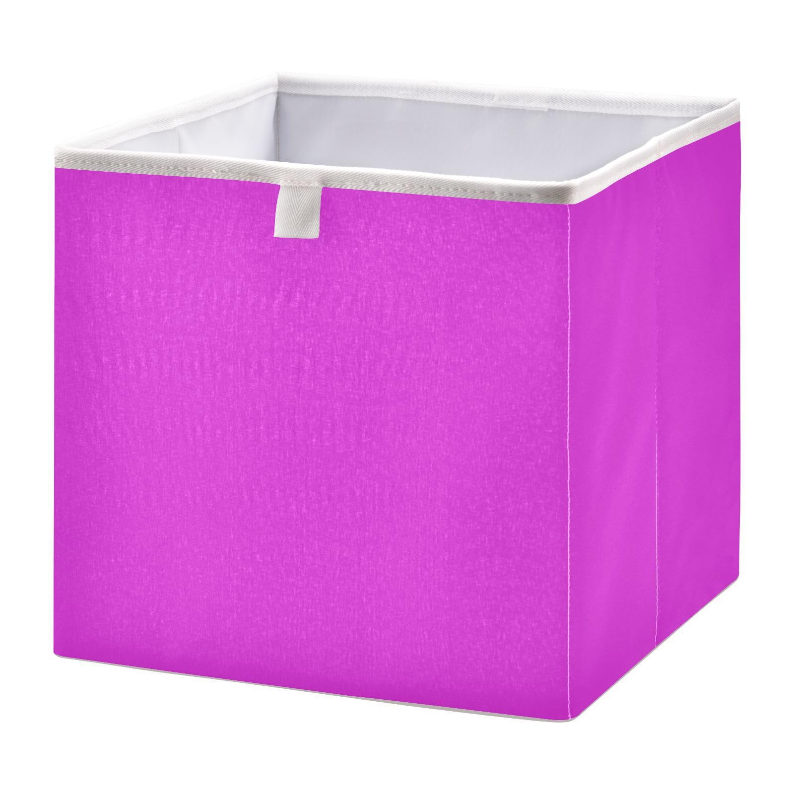 Amazon.com - Fuchsia Purple Cube Storage Bin Fabric Storage Cubes