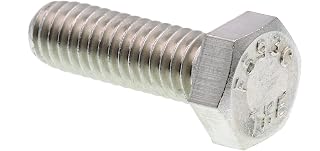 Prime-Line 9058954 Hex Bolts, 5/16 In.-18 X 1 In., Grade 304 Stainless Steel (25 Pack)