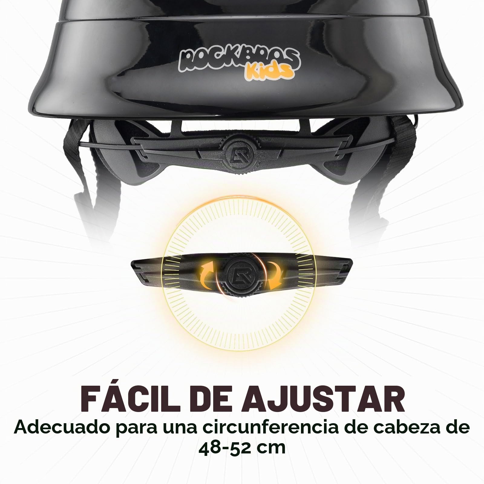 ROCKBROS Casco Bicicleta Niño Casco Infantil de 2-5 Años Protección de Cabeza Casco Bici Niña Ajustable de Seguridad para Patinete Ciclismo Scooter