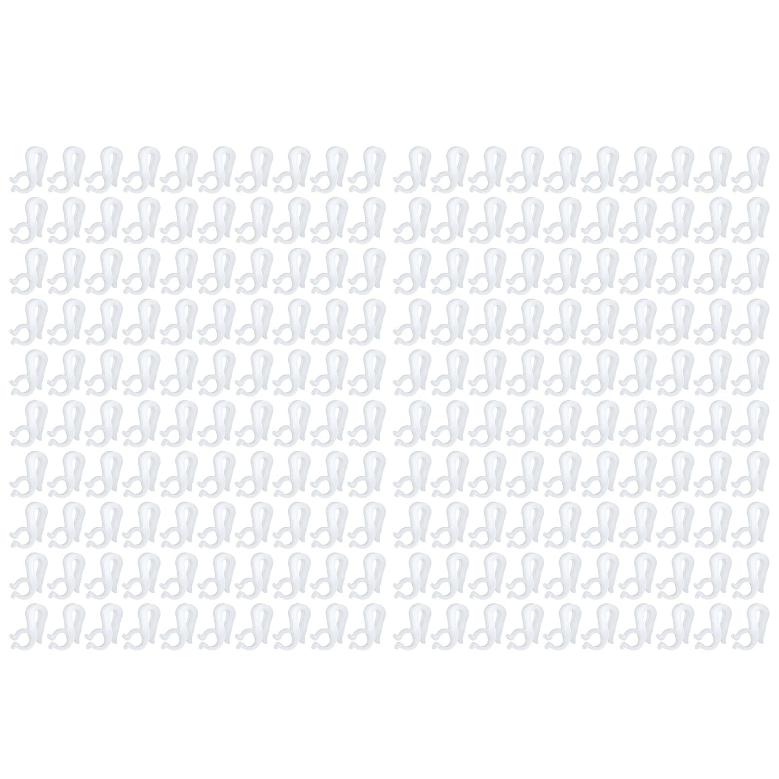 Piceioep 200Pcs Crystals Decorative Light Fasteners Suitable for Weddings Parties and Holiday Ornaments Holiday Decoration Clamps