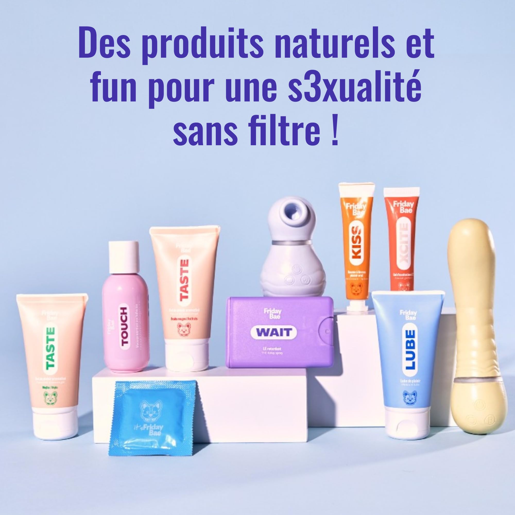 Vibratore, potente donna clitoridea, 9 modalità di aspirazione e pulsazioni – Sex-Toy Silicone Medico Morbido e Impermeabile – Succhiatore Clitoridiano per piacere intenso – Made in France