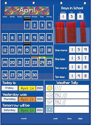 All About Today cuadro de bolsillo con calendario