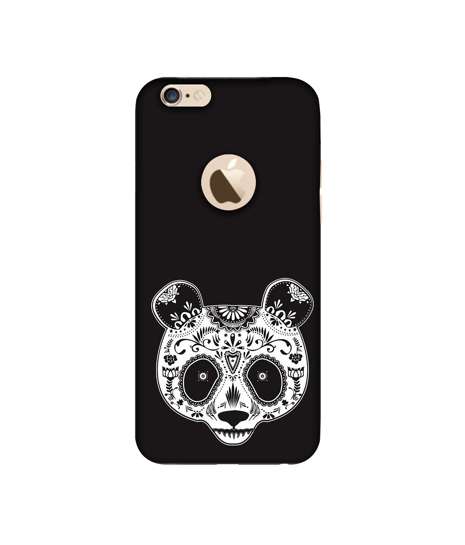 Amazon Brand - Solimo Designer Panda Illustrator 3D Printed Hard Back Case Mobile Cover for Apple iPhone 6 / 6S (Logo Cut) (B07T6MKMFC) Amazon Price History, Amazon Price Tracker